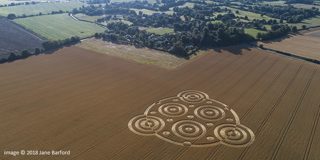 aerial of Etchilhampton from ccc