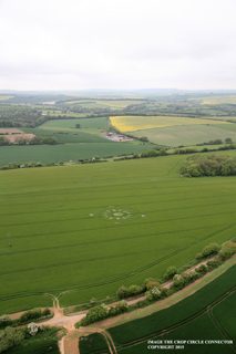 aerial of Marlborough from ccc