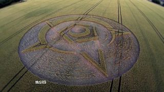 aerial of Rollright Stones from ccc