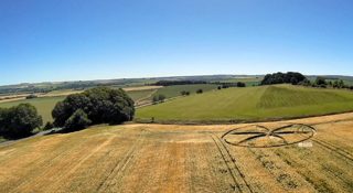 aerial of Yatesbury
