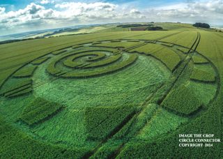 aerial of Hackpen Hill