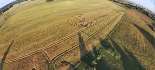 aerial of Menetou-Salon