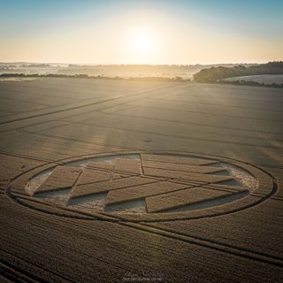 aerial of Stoke Charity from ccc