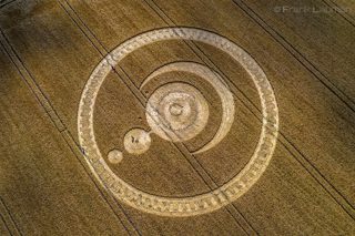 aerial of Cley Hill