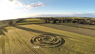 aerial of Uffcott from ccc