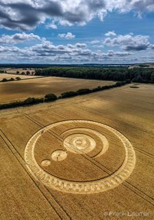 aerial of Cley Hill