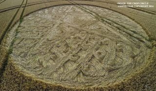 aerial of Cherington from ccc