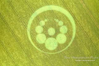 aerial of Tidcombe Down