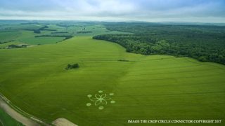 aerial of Chicklade from ccc