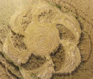 aerial of Großziethen