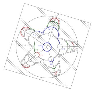 diagram of South Brewham from ccc