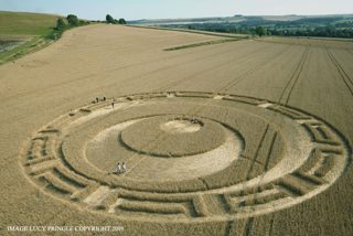 aerial of Etchilhampton from ccc