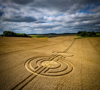 aerial of Watership Down from ccc