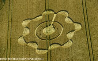 aerial of Avebury