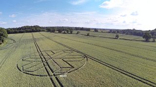 aerial of Horsham from ccc