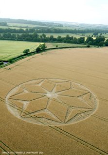 aerial of Tichborne from ccc