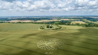 aerial of Farley Mount