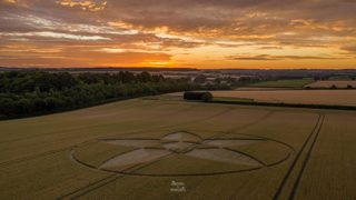 aerial of Bishops Sutton