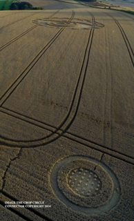 aerial of Hackpen Hill from ccc
