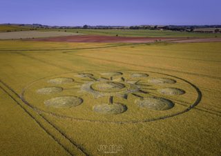 aerial of Avebury