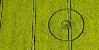 aerial of Avebury