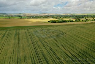 aerial of Etchilhampton from ccc