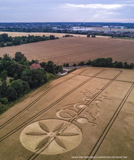 aerial of Sutton Hall from ccc