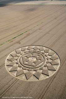 aerial of Roundway Hill from ccc