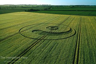 aerial of Berwick Bassett
