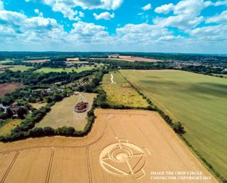 aerial of Stroud Green