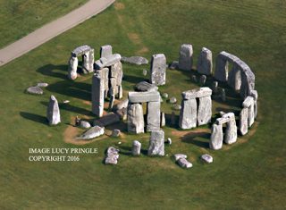 aerial of Stonehenge from ccc