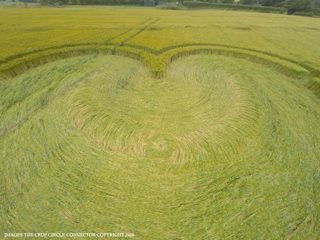 aerial of Wilton Windmill