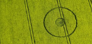 aerial of Avebury