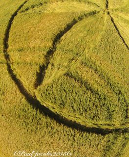 aerial of Yatesbury from ccc