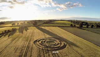 aerial of Uffcott from ccc