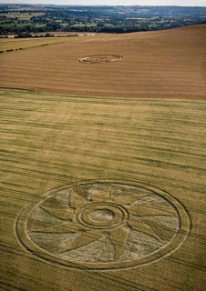 aerial of Etchilhampton from ccc