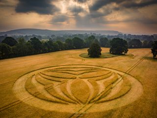 aerial of Bishopstrow