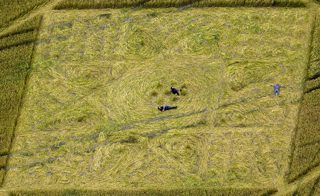 aerial of Etchilhampton from ccc