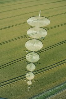 aerial of Alton Barnes