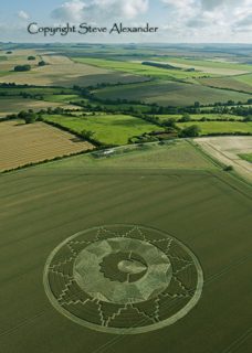 aerial of East Kennett