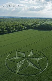 aerial of Popham from tt