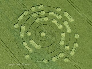 aerial of Chilcomb from tt