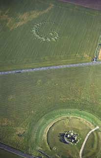 aerial of Stonehenge