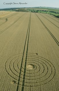 aerial of Silbury Hill