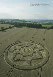 aerial of Rollright Stones from tt