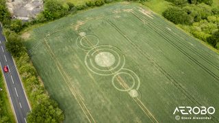 aerial of Marlborough from tt