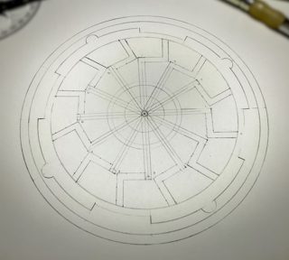 diagram of Bowerchalke from tt