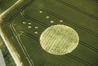 aerial of Adams Grave