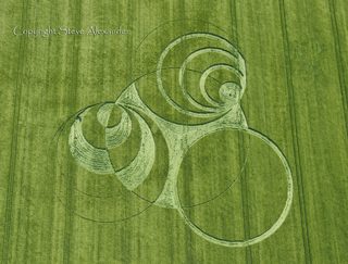 aerial of Hackpen Hill from tt