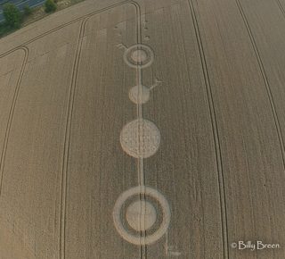 aerial of Liddington from tt